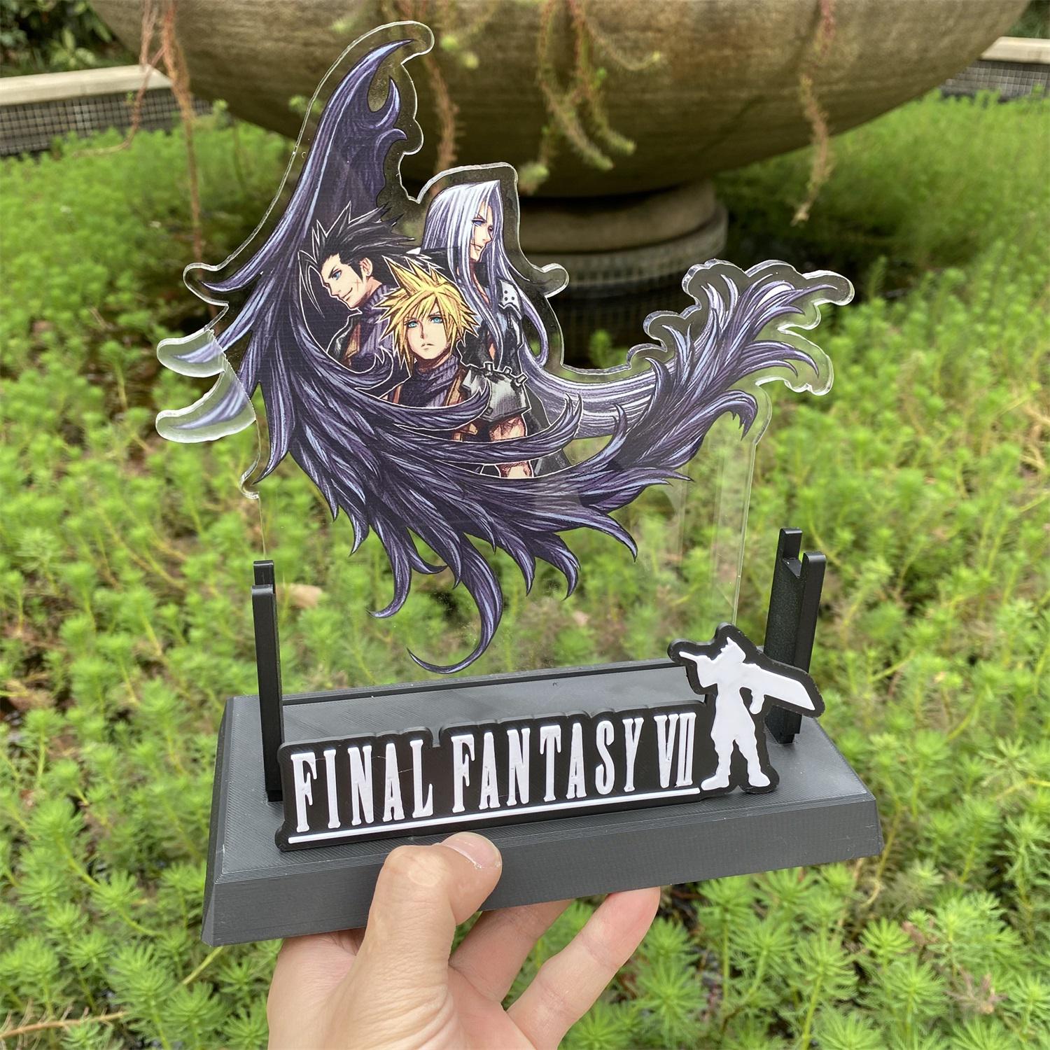 Cloud Fusion Assembled Display Prop – Handmade Metal Collectible | FF7 Inspired