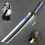 Bleach 103cm LED Glowing Katana 360° Spinning Rechargeable – Metal Display Collectible