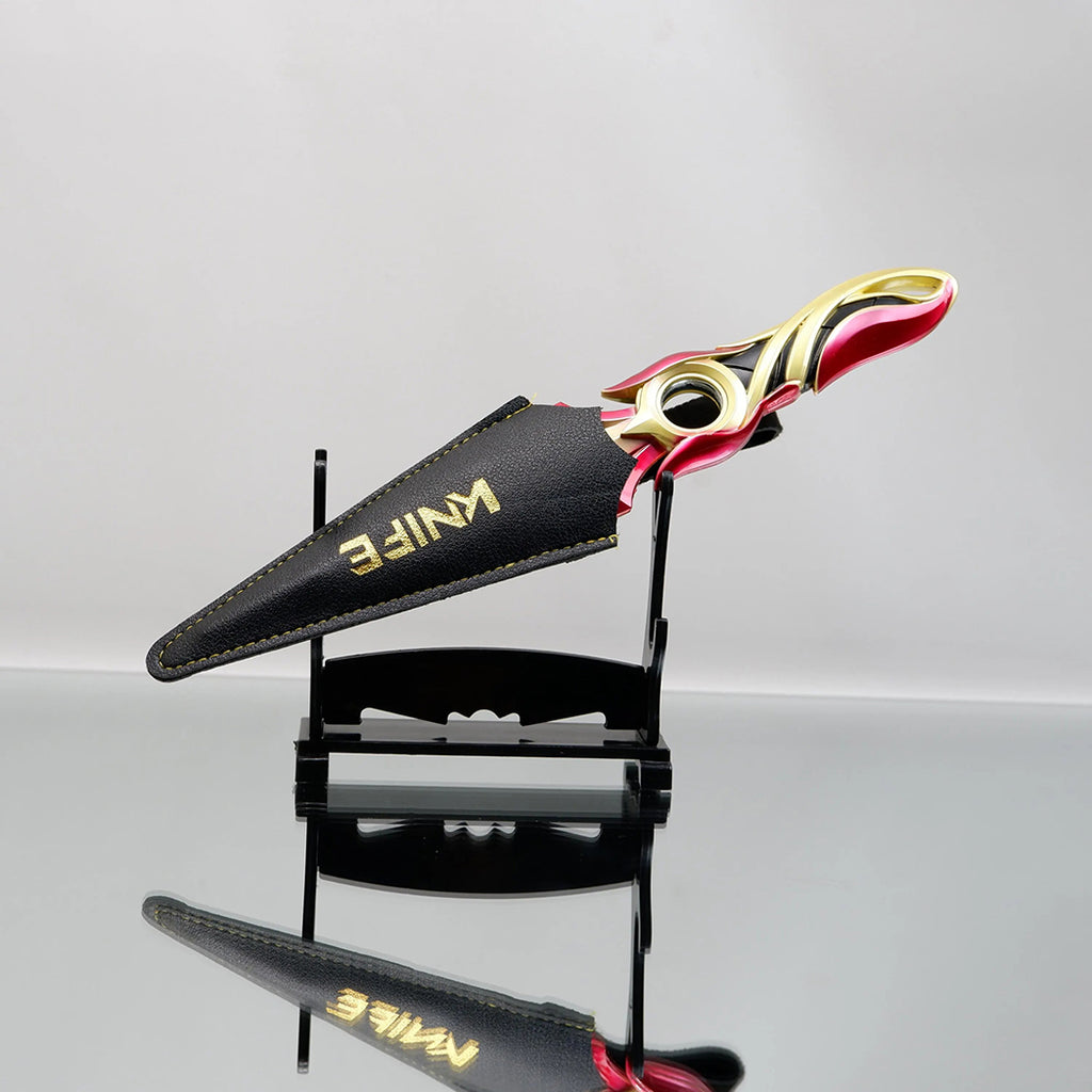 28CM/11" Metal Mystbloom Kunai Game Prop