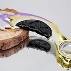 Valorant Reaver Karambit Claw Knife 16cm Heavy Metal Replica – Alloy Gothic Display Collectible