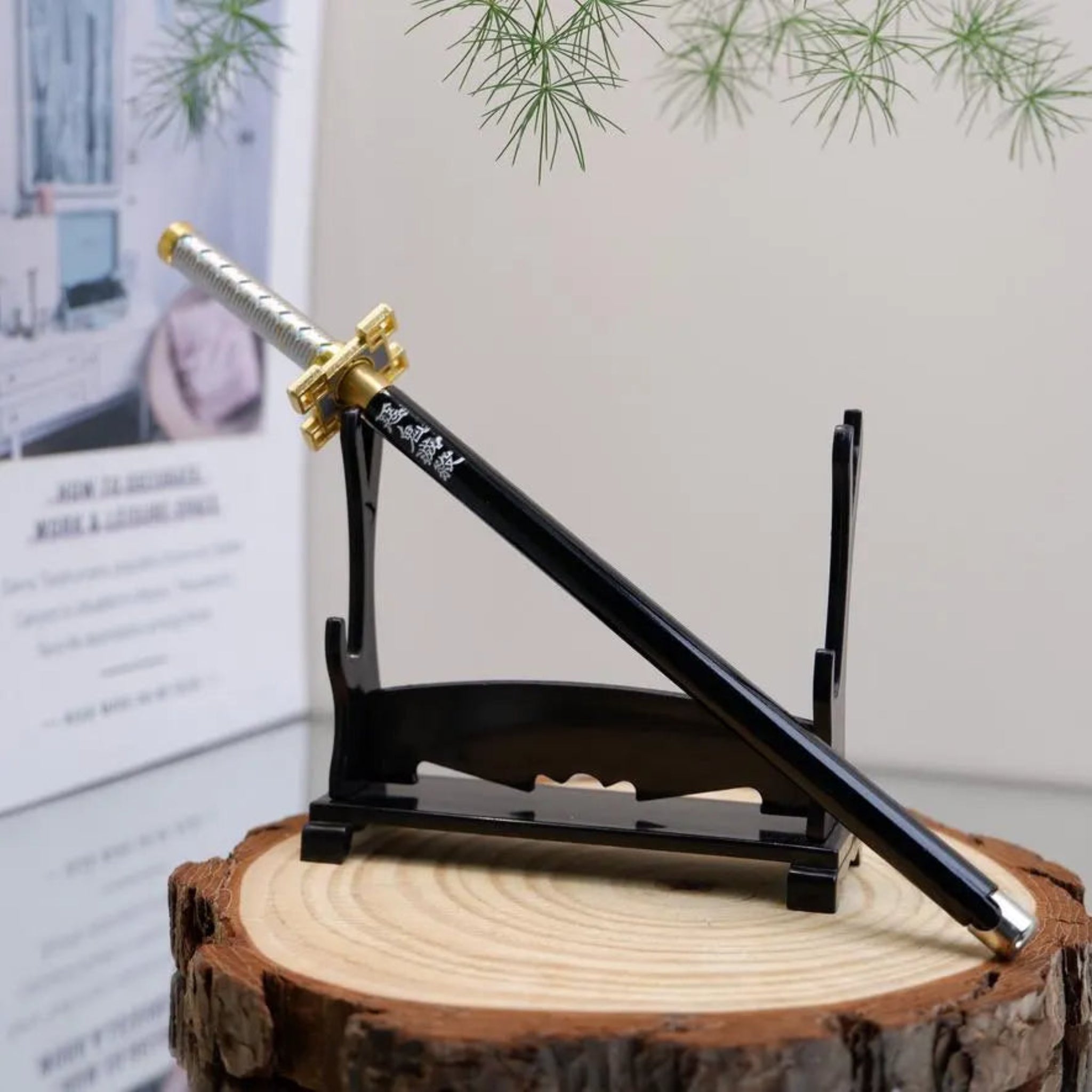 Demon Slayer Neutral Pen, Demon Slayer Swords, Anime Kamado Tanjirou Nezuko Zenitsu Inosuke Giyuu, Signature Pen, Collection Toy Gift