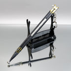 30cm Metal Narsil Sword, Anduril Flame of the West Full Metal Mini Sword with Scabbard, Collectible Gift for Tolkien Fan, Gaming Room Decor
