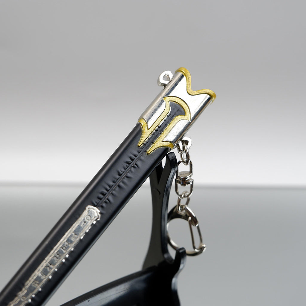 30cm Metal Narsil Sword, Anduril Flame of the West Full Metal Mini Sword with Scabbard, Collectible Gift for Tolkien Fan, Gaming Room Decor