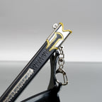 30cm Metal Narsil Sword, Anduril Flame of the West Full Metal Mini Sword with Scabbard, Collectible Gift for Tolkien Fan, Gaming Room Decor