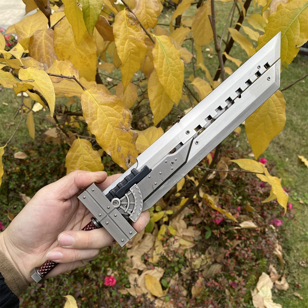 Cloud Fusion Assembled Display Prop – Handmade Metal Collectible | FF7 Inspired