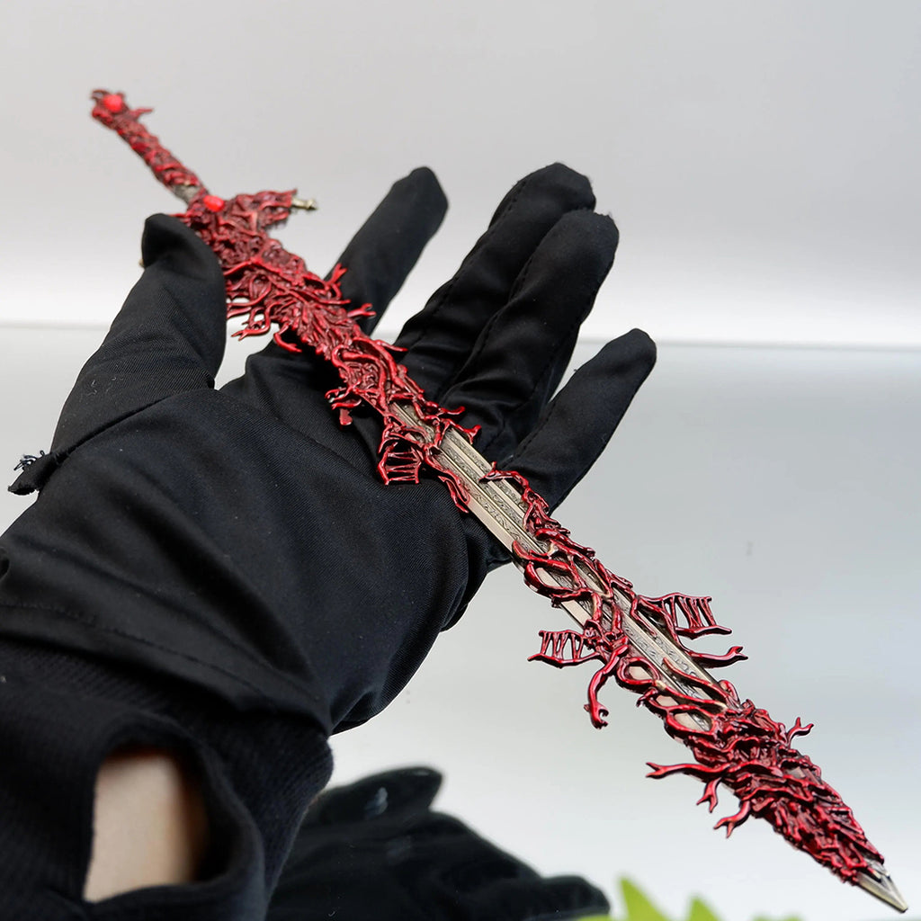 Elden Ring Blasphemous Blade Rykard Greatsword 30cm Metal Replica – Alloy Display Cosplay Collectible