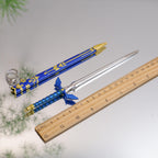 Zelda Tears of the Kingdom Master Sword Keychain – Metal Display Collectible