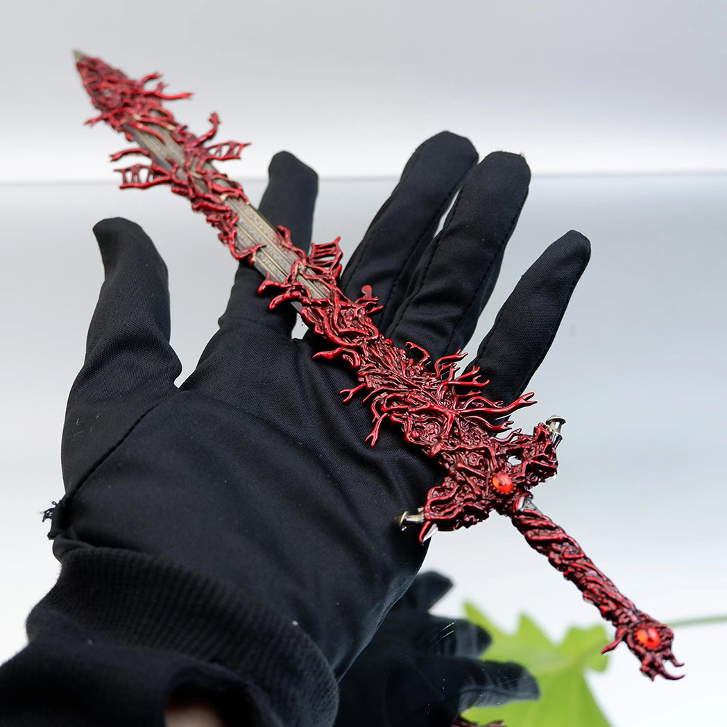 Elden Ring Blasphemous Blade Rykard Greatsword 30cm Metal Replica – Alloy Display Cosplay Collectible