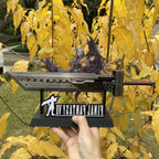 Cloud Fusion Assembled Display Prop – Handmade Metal Collectible | FF7 Inspired