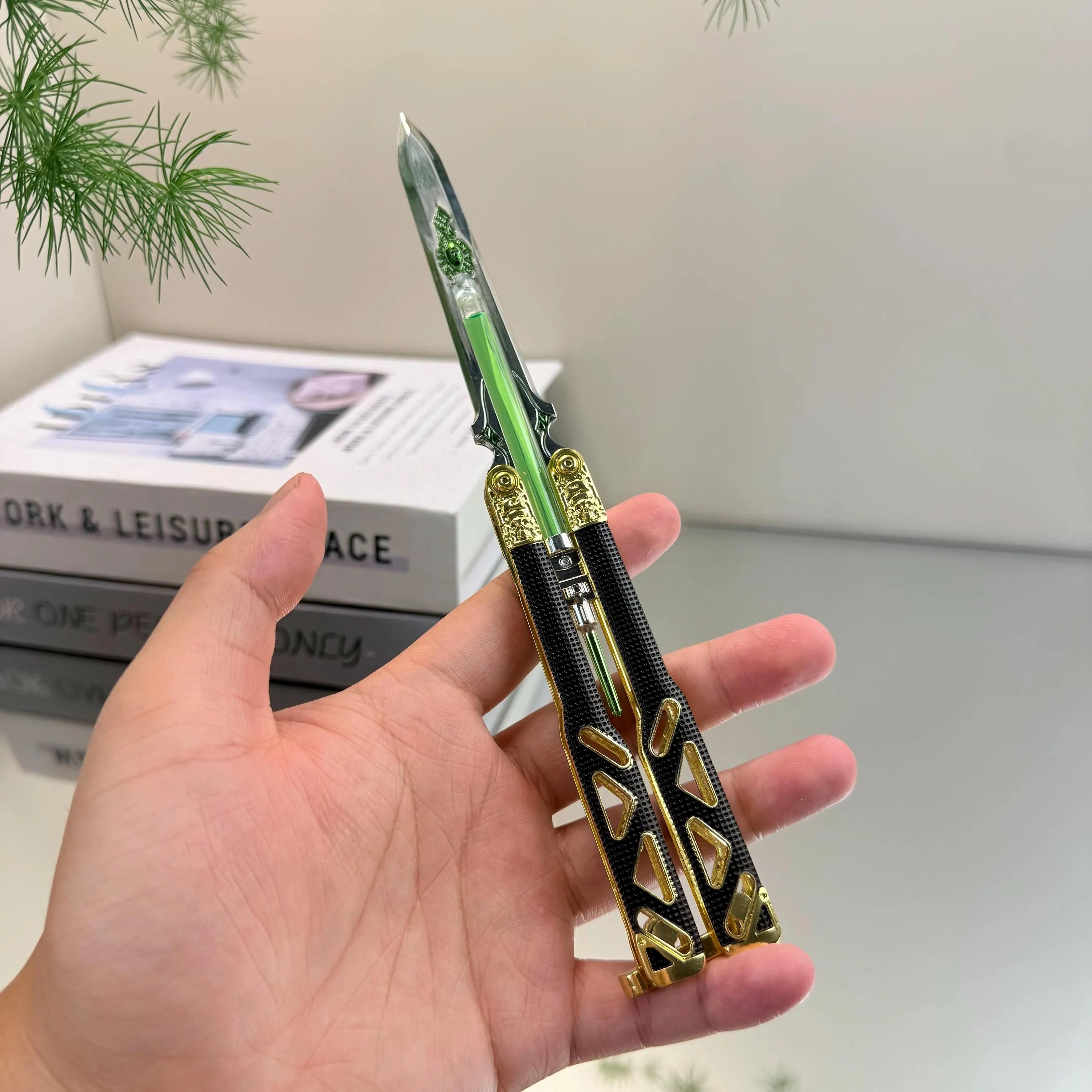 Apex Legends Octane Heirloom Glow Handcrafted – Metal Display Collectible - Yohoot