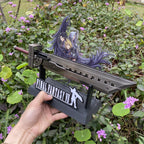 Cloud Fusion Assembled Display Prop – Handmade Metal Collectible | FF7 Inspired