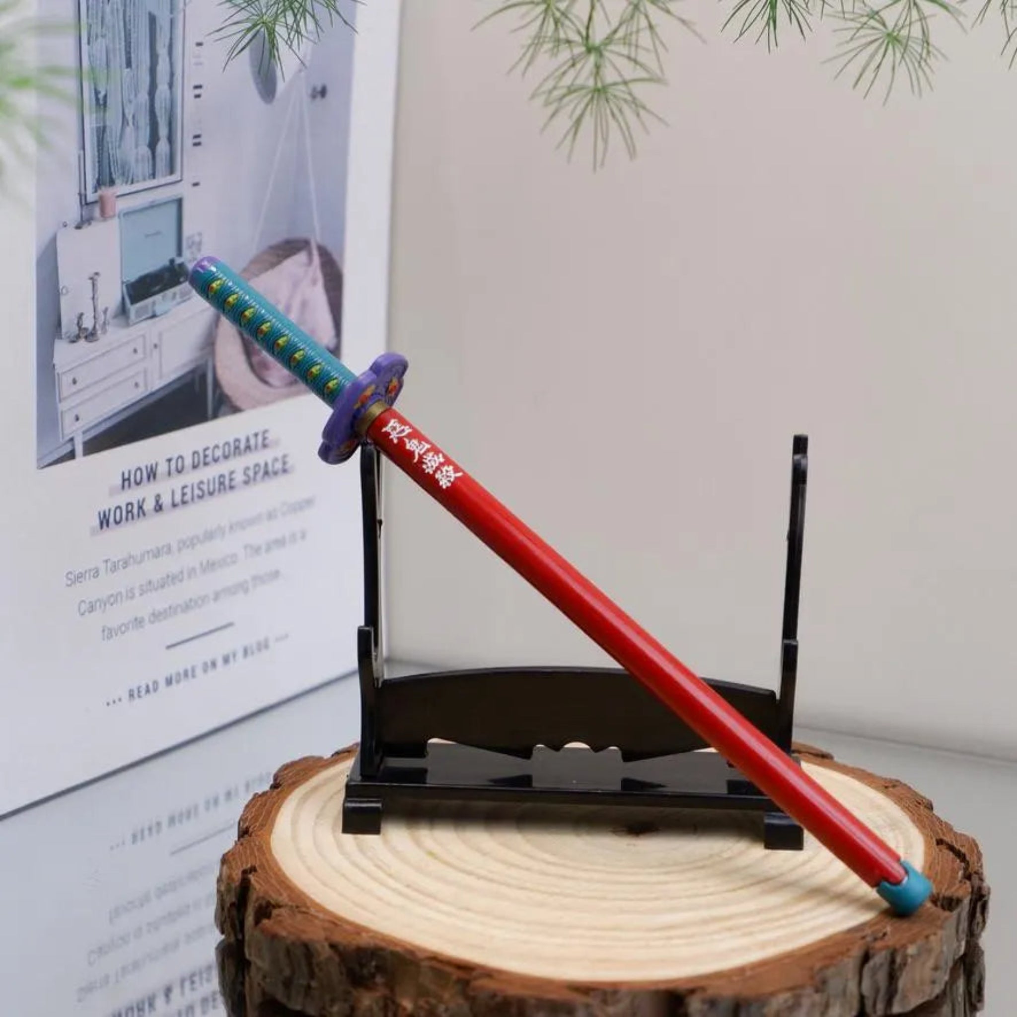 Demon Slayer Neutral Pen, Demon Slayer Swords, Anime Kamado Tanjirou Nezuko Zenitsu Inosuke Giyuu, Signature Pen, Collection Toy Gift