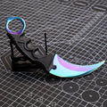 CS:GO Karambit Claw Knife Training Prop with Holster – Metal Display Collectible
