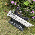 Cloud Fusion Assembled Display Prop – Handmade Metal Collectible | FF7 Inspired