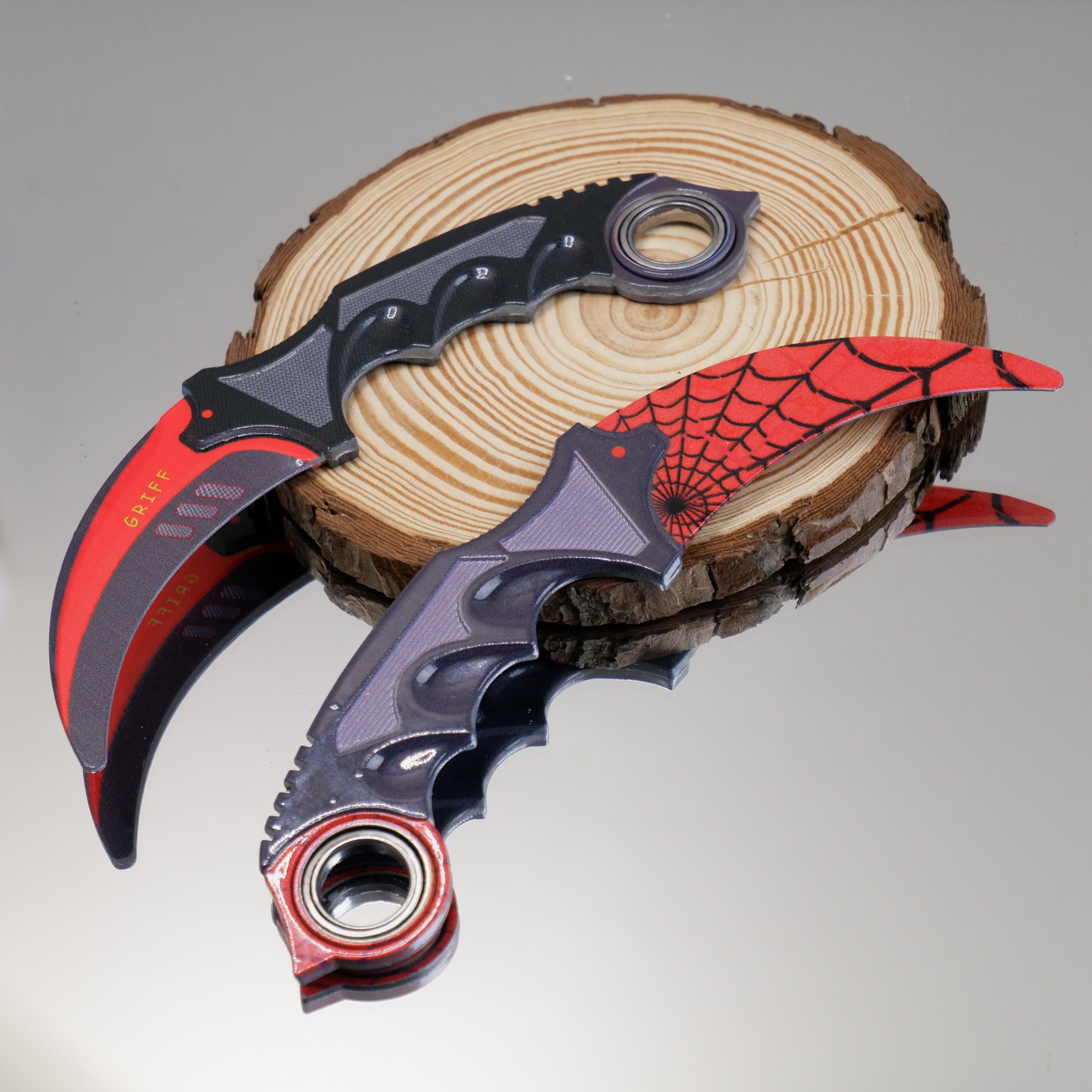 CS:GO Karambit Claw Knife Training Prop – Metal Display Collectible
