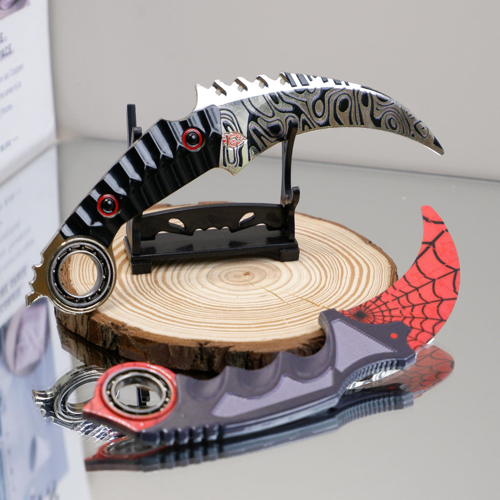 CS:GO Karambit Claw Knife Training Prop – Metal Display Collectible
