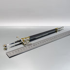 30cm Metal Narsil Sword, Anduril Flame of the West Full Metal Mini Sword with Scabbard, Collectible Gift for Tolkien Fan, Gaming Room Decor