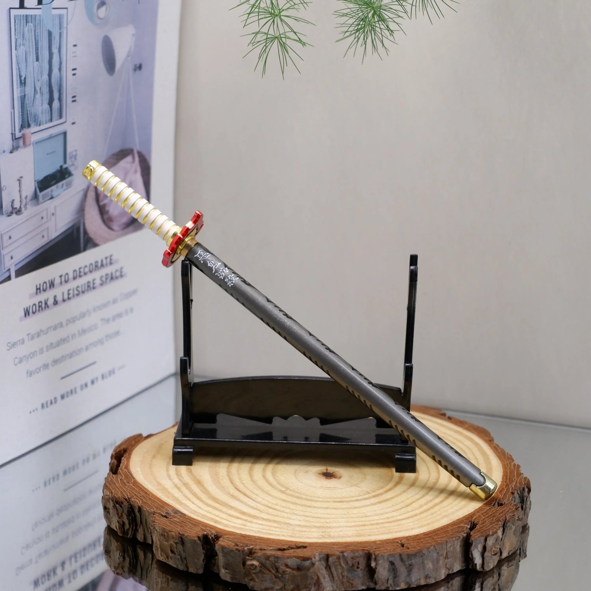 Demon Slayer Neutral Pen, Demon Slayer Swords, Anime Kamado Tanjirou Nezuko Zenitsu Inosuke Giyuu, Signature Pen, Collection Toy Gift
