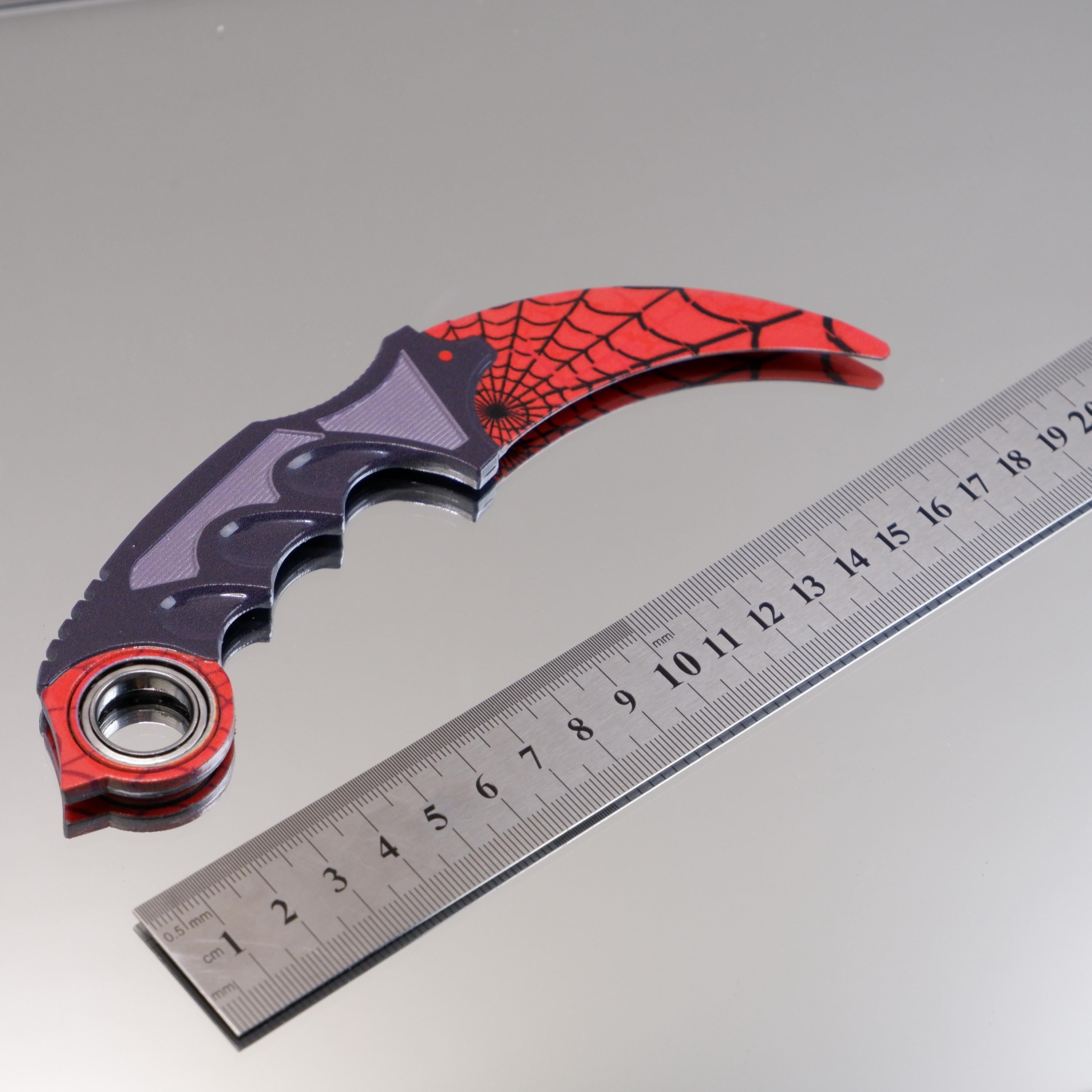 CS:GO Karambit Claw Knife Training Prop – Metal Display Collectible