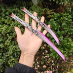 Metal Dual Katana Deadly Duet Replica - Dull Blade Miniature