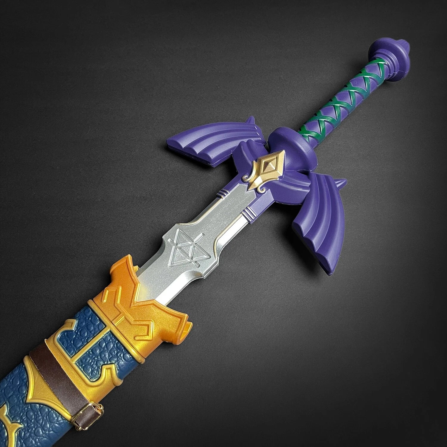 Zelda Skyward Sword Master Sword 80cm Foam Cosplay Prop with Strap – Display Collectible