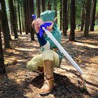 Zelda Skyward Sword Master Sword 80cm Foam Cosplay Prop with Strap – Display Collectible