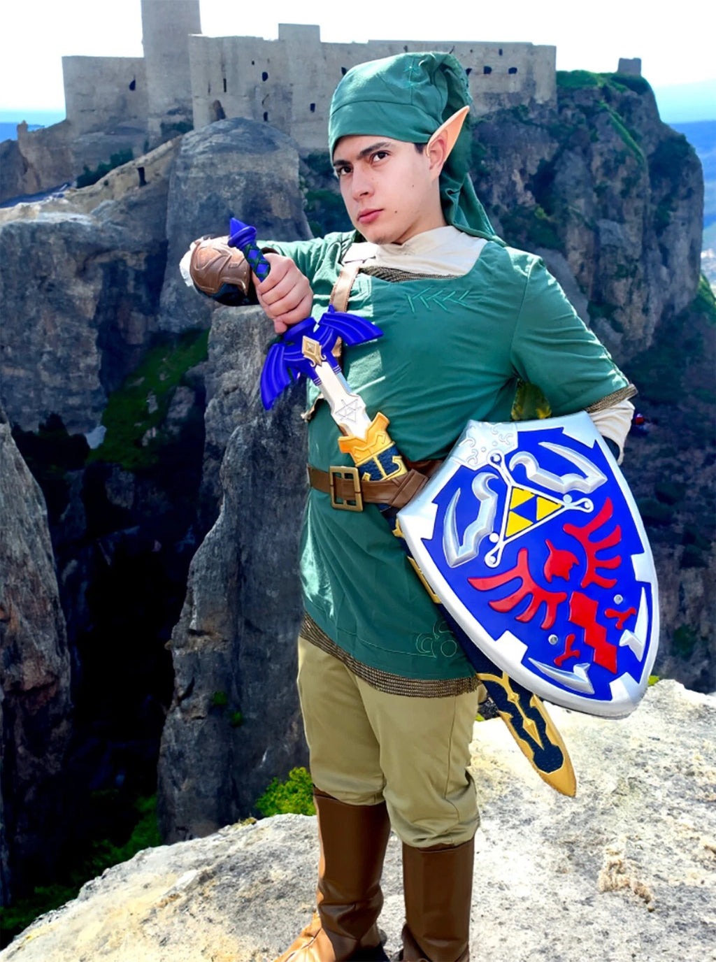 Zelda Skyward Sword Master Sword 80cm Foam Cosplay Prop with Strap – Display Collectible