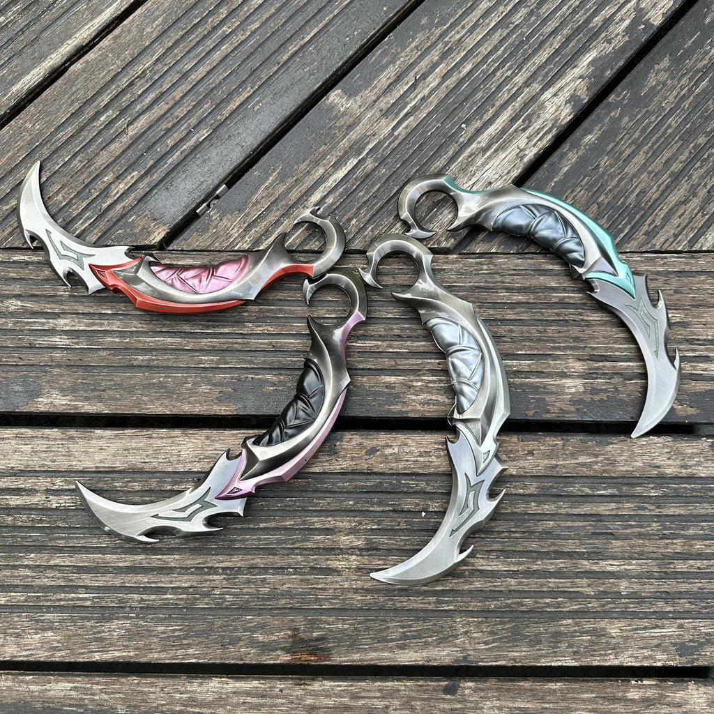Reaver Rotating Ring Display Prop – Handcrafted Metal Gift | Valorant Inspired