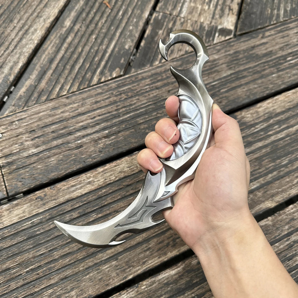 Reaver Rotating Ring Display Prop – Handcrafted Metal Gift | Valorant Inspired