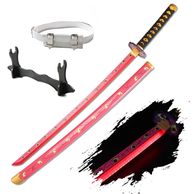 Demon Slayer 103cm Glowing Nichirin Blade 360° Spinning LED Rechargeable – Display Collectible