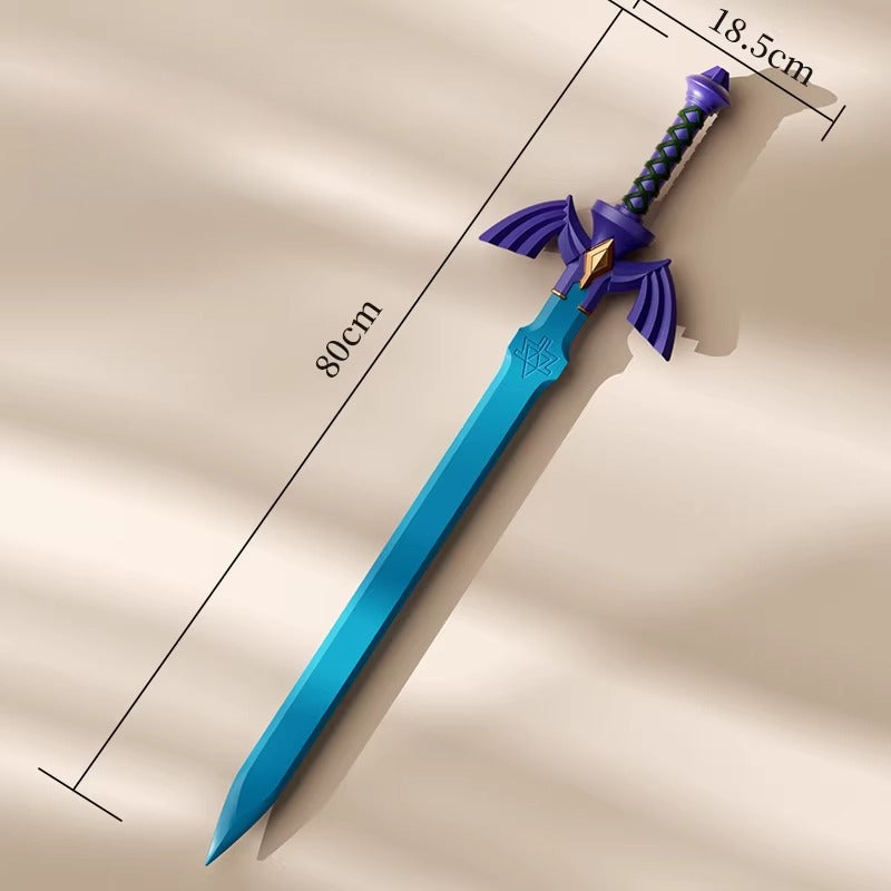 Zelda Skyward Sword Master Sword 80cm Foam Cosplay Prop with Strap – Display Collectible