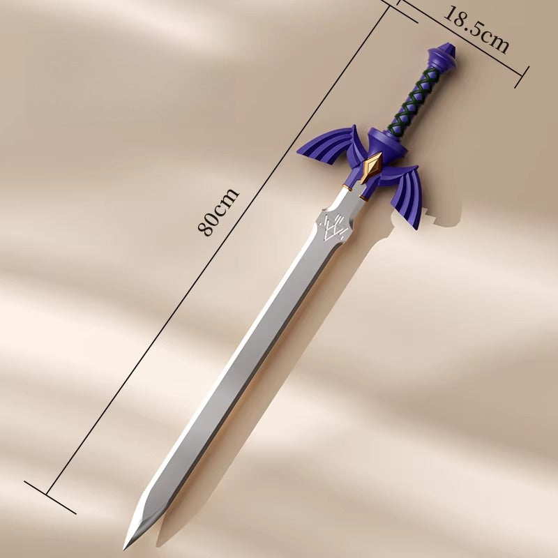 Zelda Skyward Sword Master Sword 80cm Foam Cosplay Prop with Strap – Display Collectible