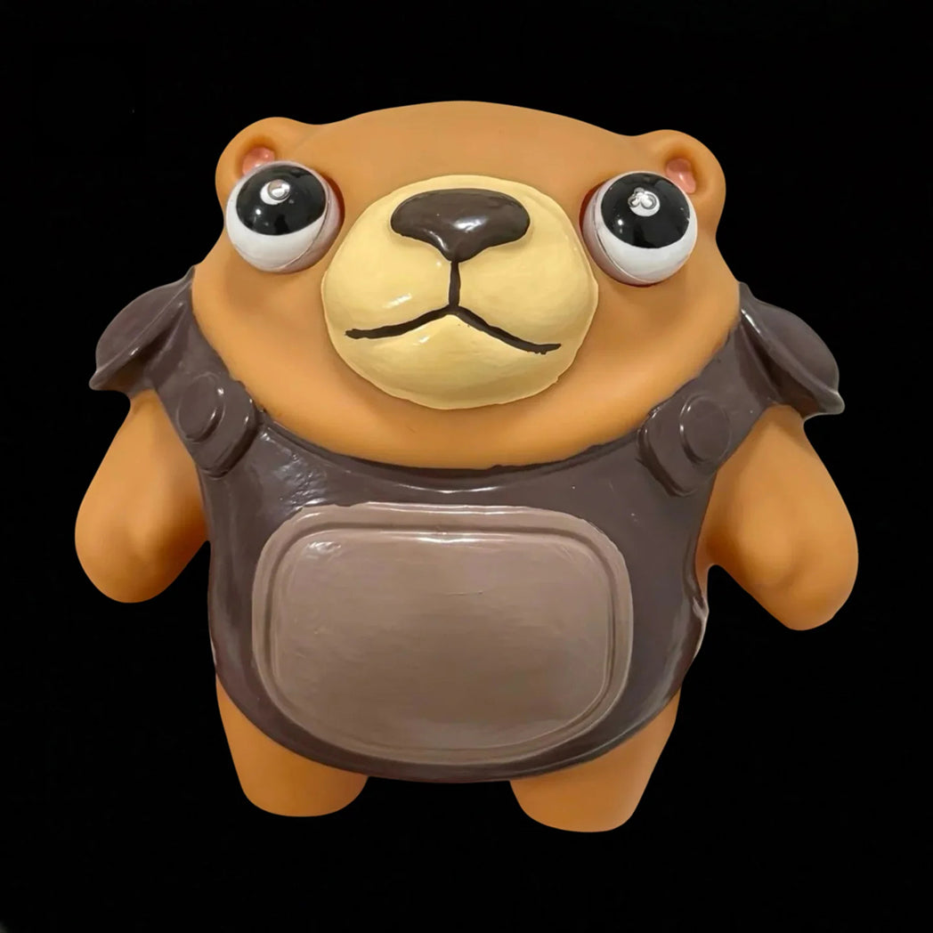 Valorant Tact Bear Gekko Pet Silicone Stress Relief Toy – Cute Squishy Gaming Fidget Collectible