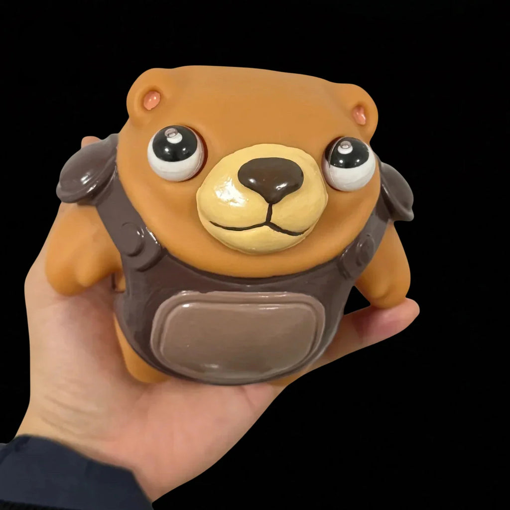 Valorant Tact Bear Gekko Pet Silicone Stress Relief Toy – Cute Squishy Gaming Fidget Collectible