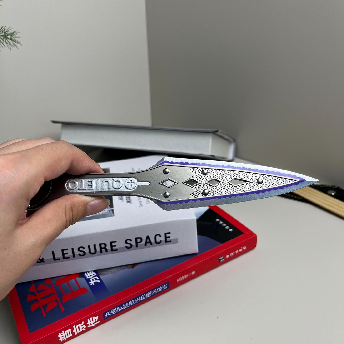 Apex Kunai Knife, Apex Heirloom, Japanese Kunai Knife, Metal Weapons Model, Apex Gamer Gift, Game Peripheral, Weapons Replica, Desk Toys