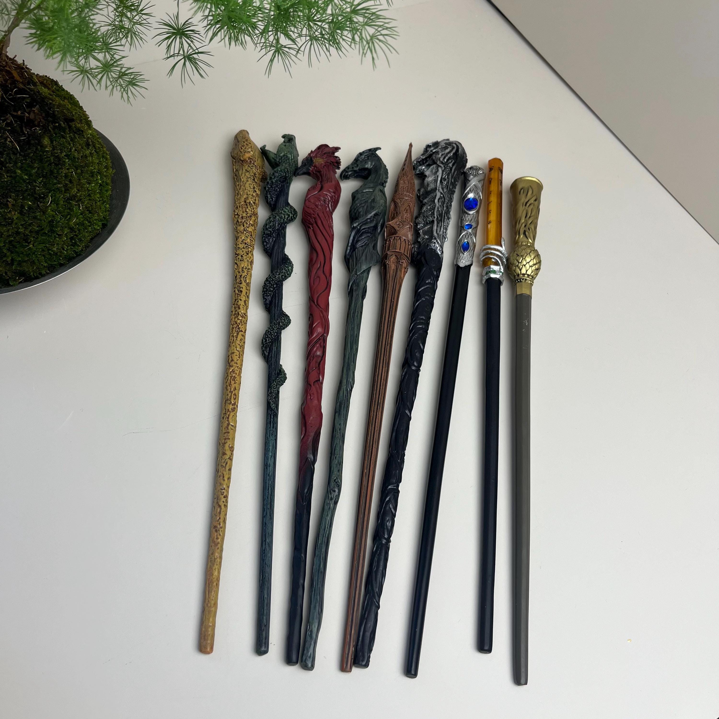 Handmade Magic Wand - Resin Witchcraft Wand, Collectible