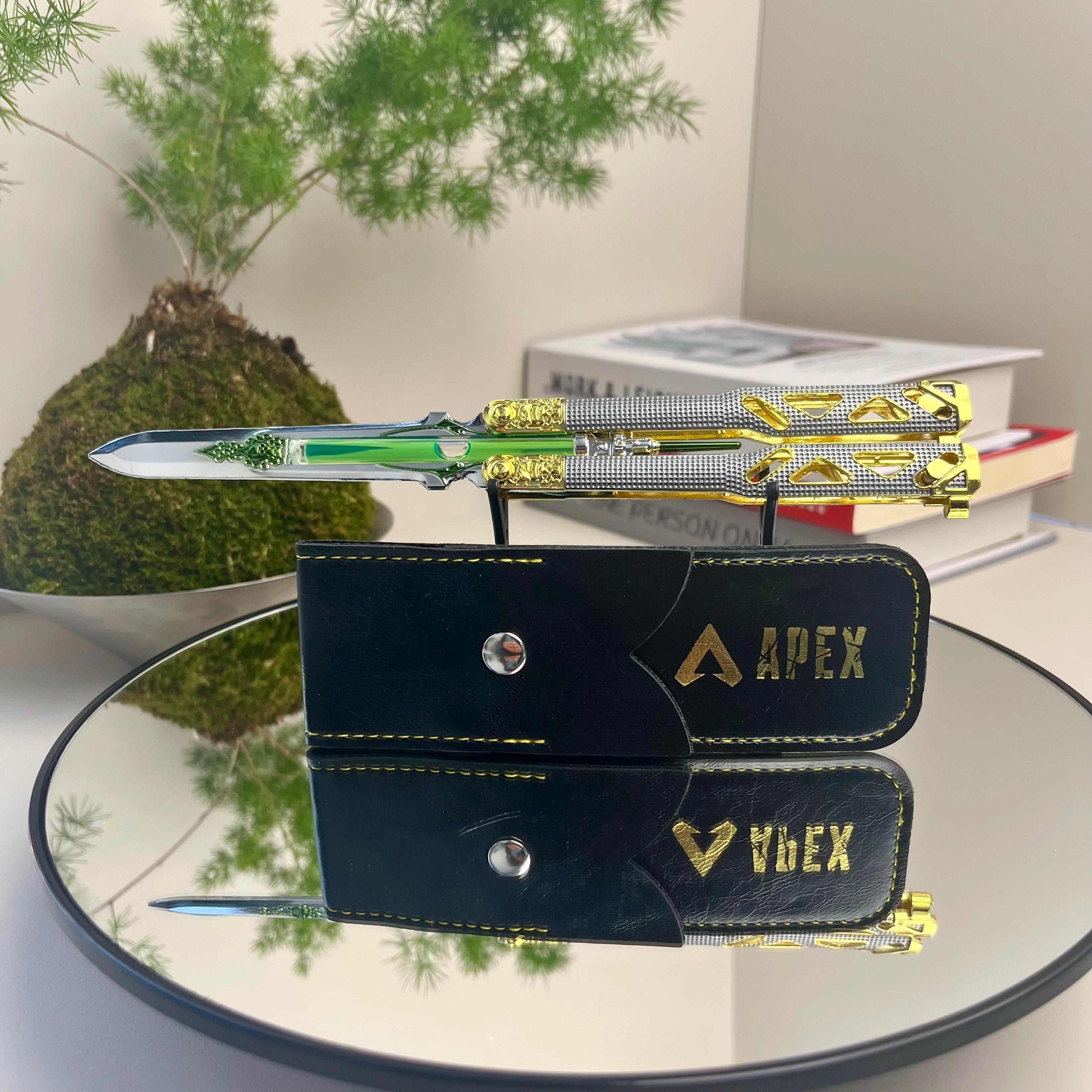 Handcrafted Octane Heirloom – Liquid Tube Collectible, Blunt-Tipped Training Model with Glow Effect