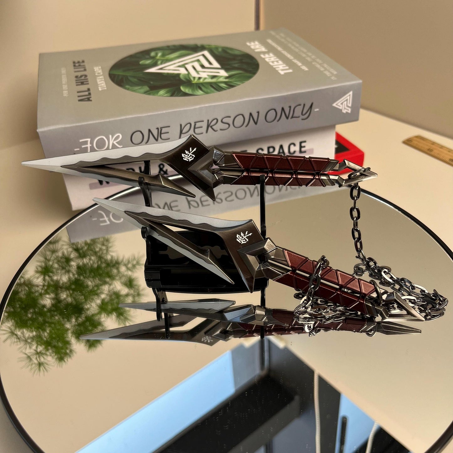 Valorant Kuronami No Yaiba, Valorant Knife, Metal Weapons Model, Trainer Knife, Game Peripheral, 3d Printed Alloy, Weapons Replica, Desk Toy