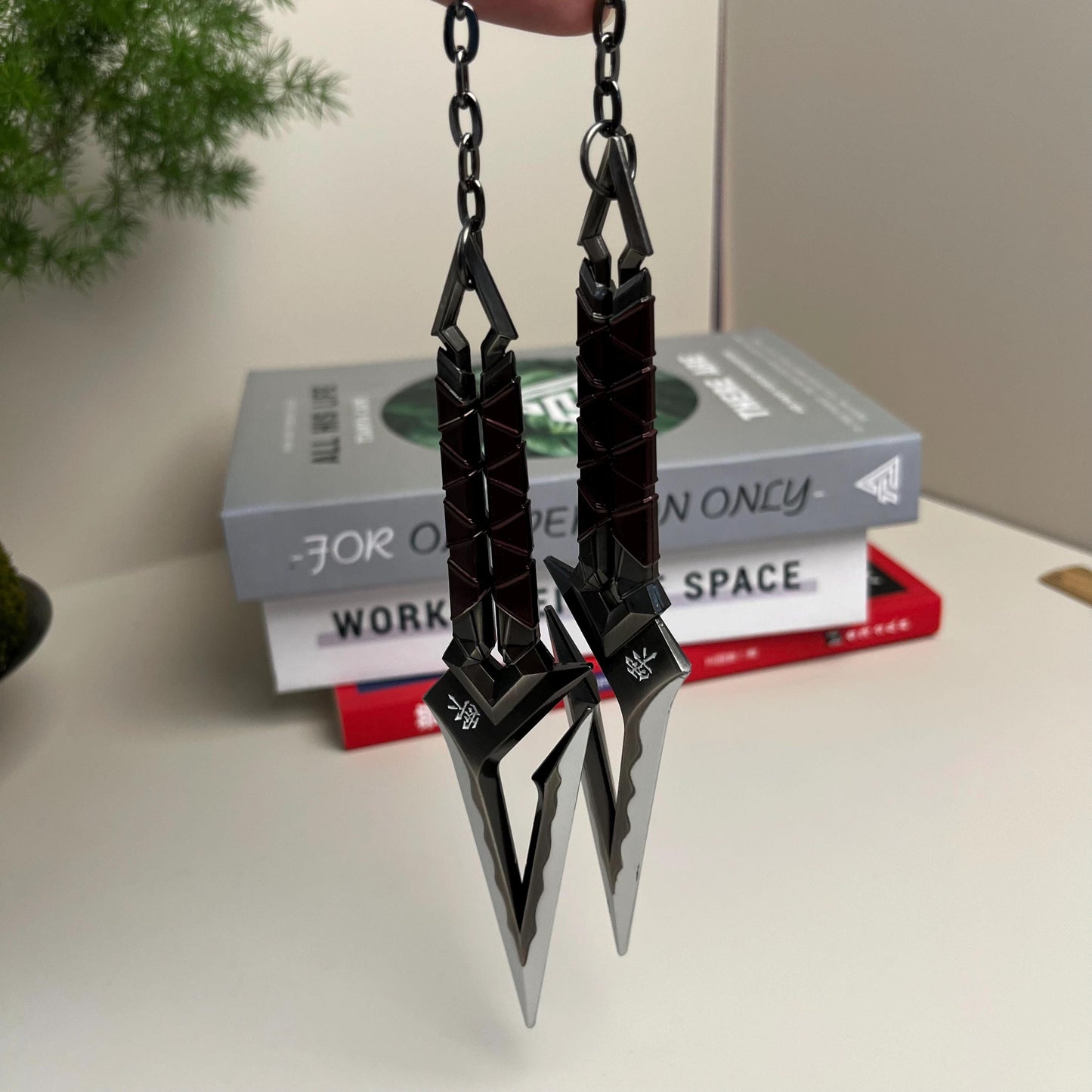 Valorant Kuronami No Yaiba, Valorant Knife, Metal Weapons Model, Trainer Knife, Game Peripheral, 3d Printed Alloy, Weapons Replica, Desk Toy