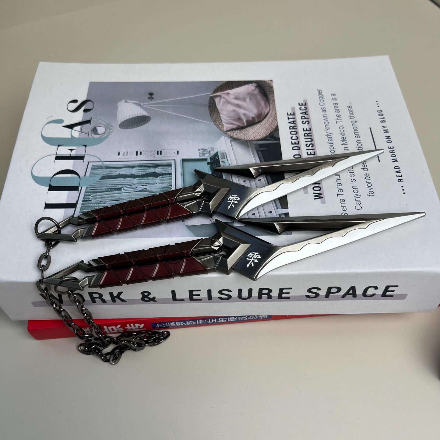 Valorant Kuronami No Yaiba, Valorant Knife, Metal Weapons Model, Trainer Knife, Game Peripheral, 3d Printed Alloy, Weapons Replica, Desk Toy