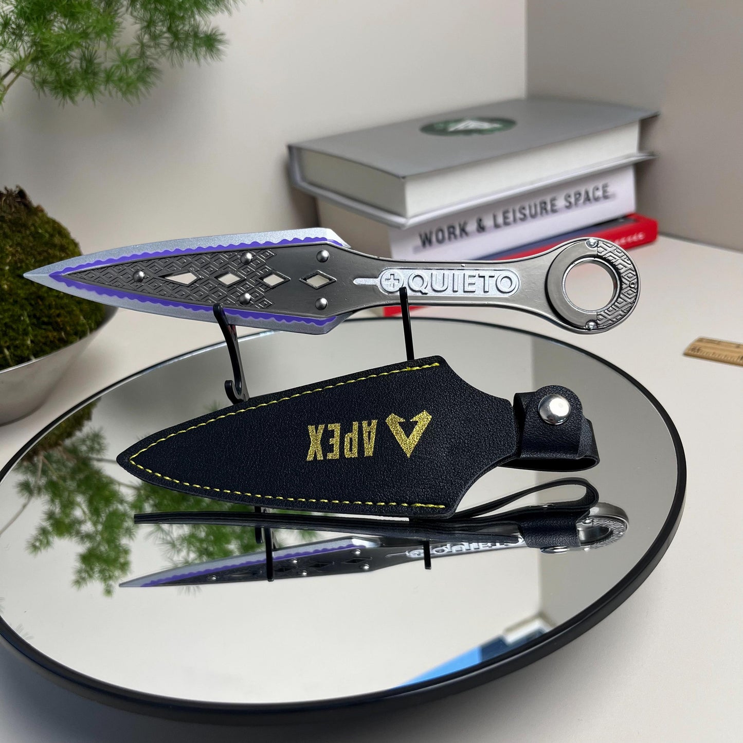 Apex Kunai Knife, Apex Heirloom, Japanese Kunai Knife, Metal Weapons Model, Apex Gamer Gift, Game Peripheral, Weapons Replica, Desk Toys