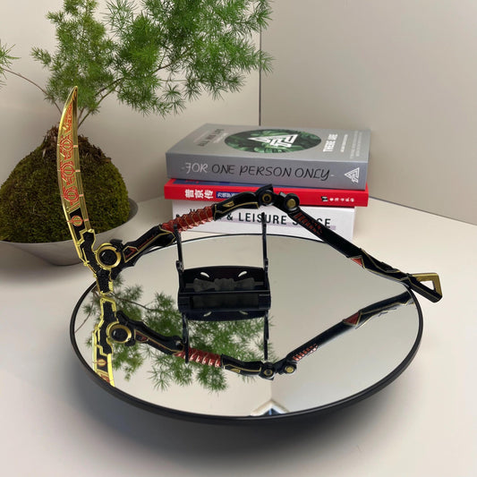Apex Revenant Heirloom, Death Grip Scythe, Apex legends, Apex Heirloom, Metal Model, Apex Gamer Gift, Game Peripheral, Weapon Replica, Toys
