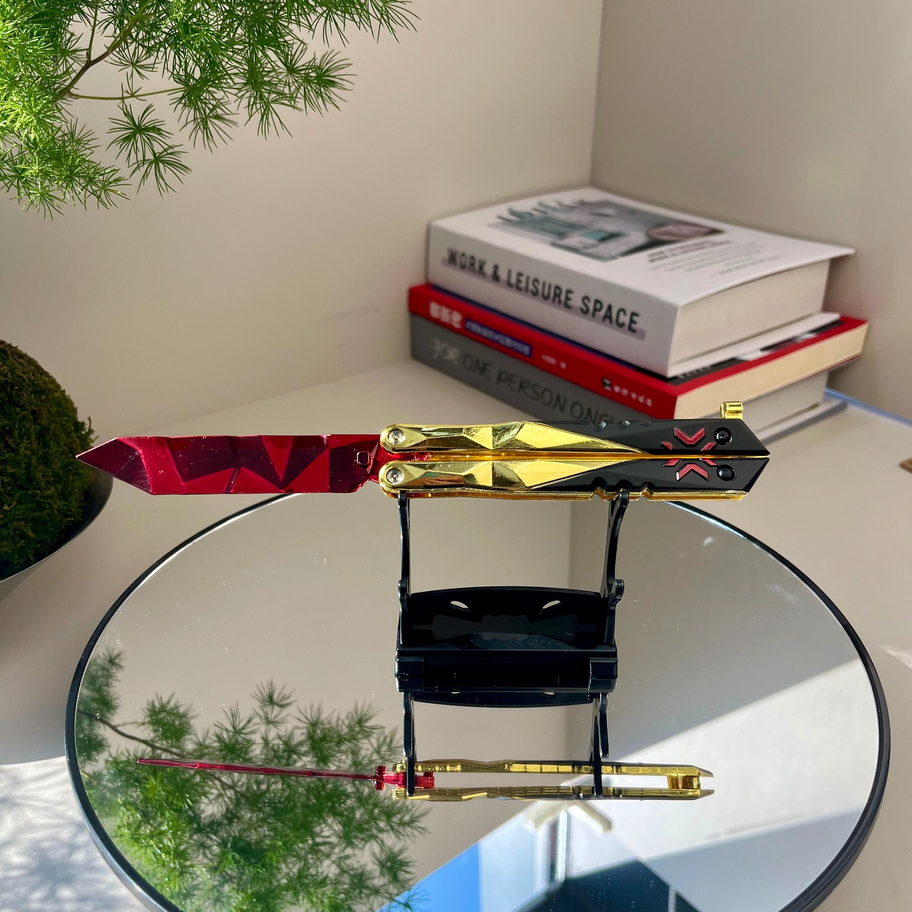 Valorant 2022 Champion Butterfly Trainer – Killjoy Folding Training Prop, Collectible Gift