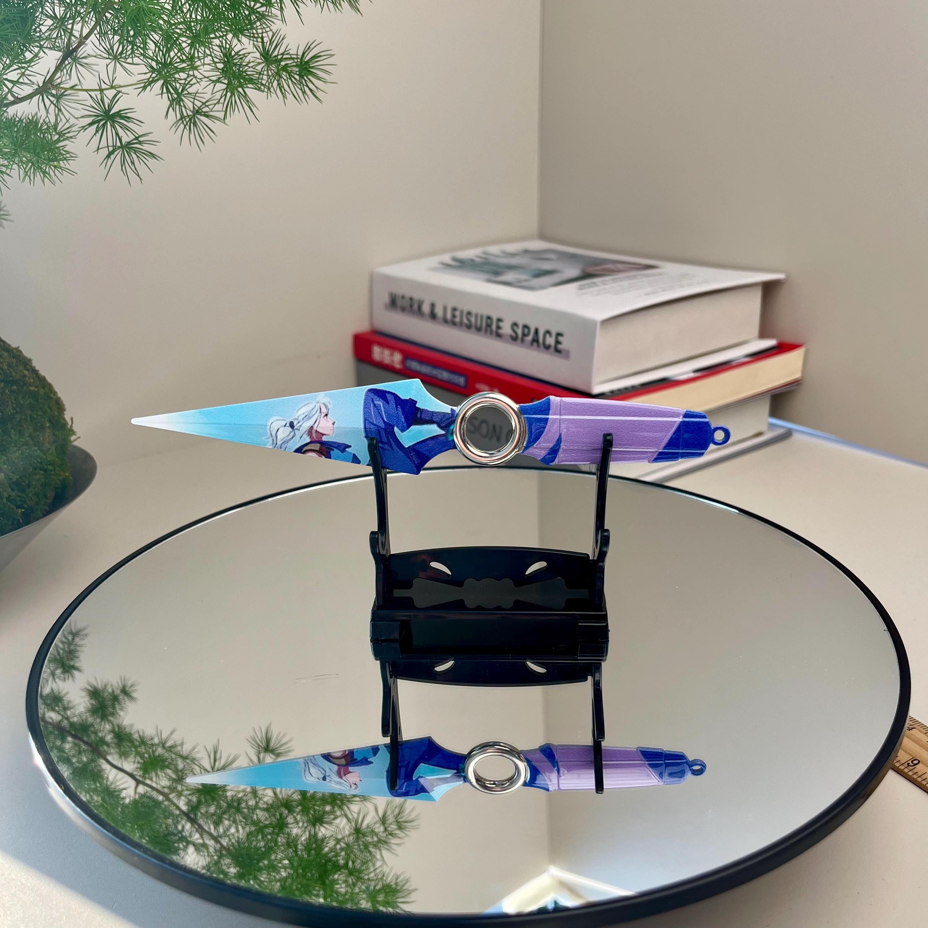 Valorant Go! Knife - Handcrafted, with sheath - A gift for gamers.