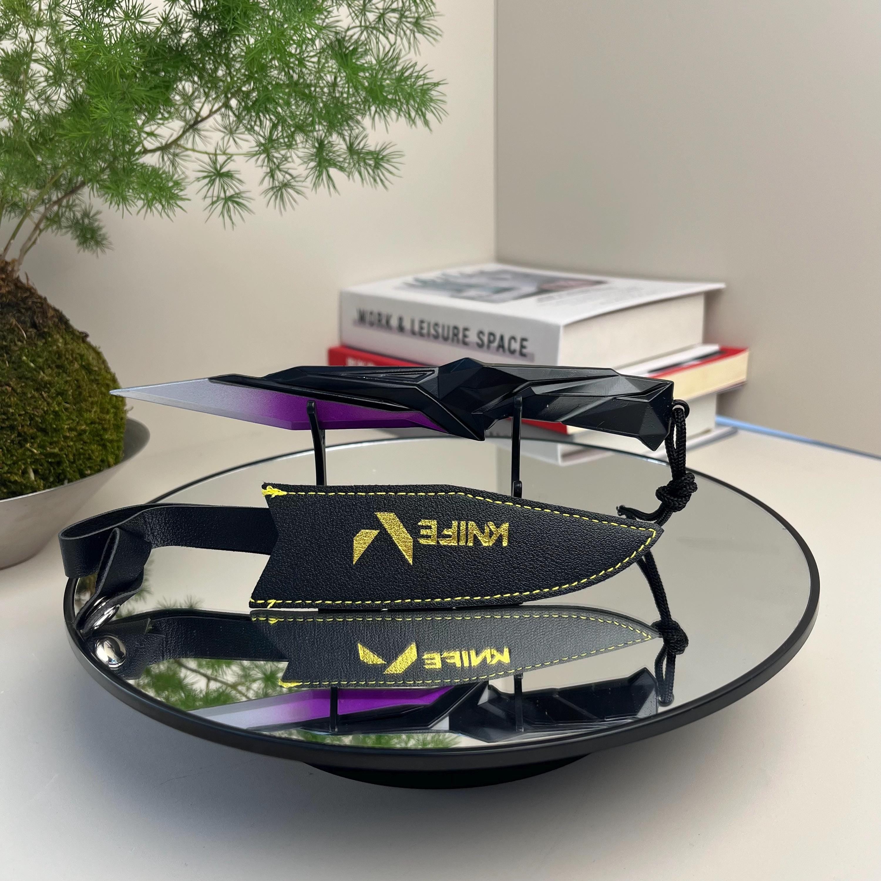 Valorant Singularity Dagger – Training Dagger with Sheath, Metal Collectible Gift