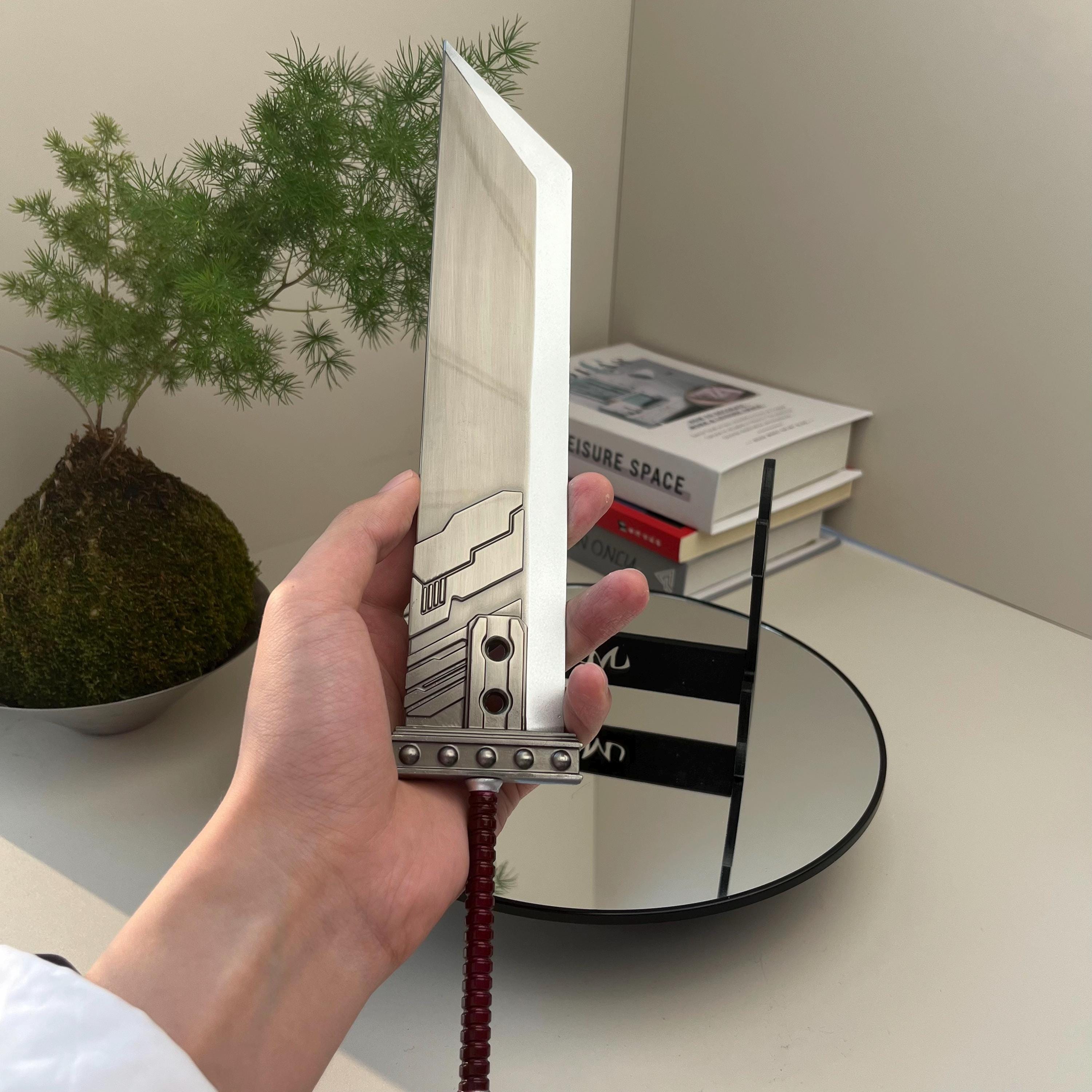 Final Fantasy VII Cloud Strife Sword Set - Buster & Fusion Metal Display Collectible