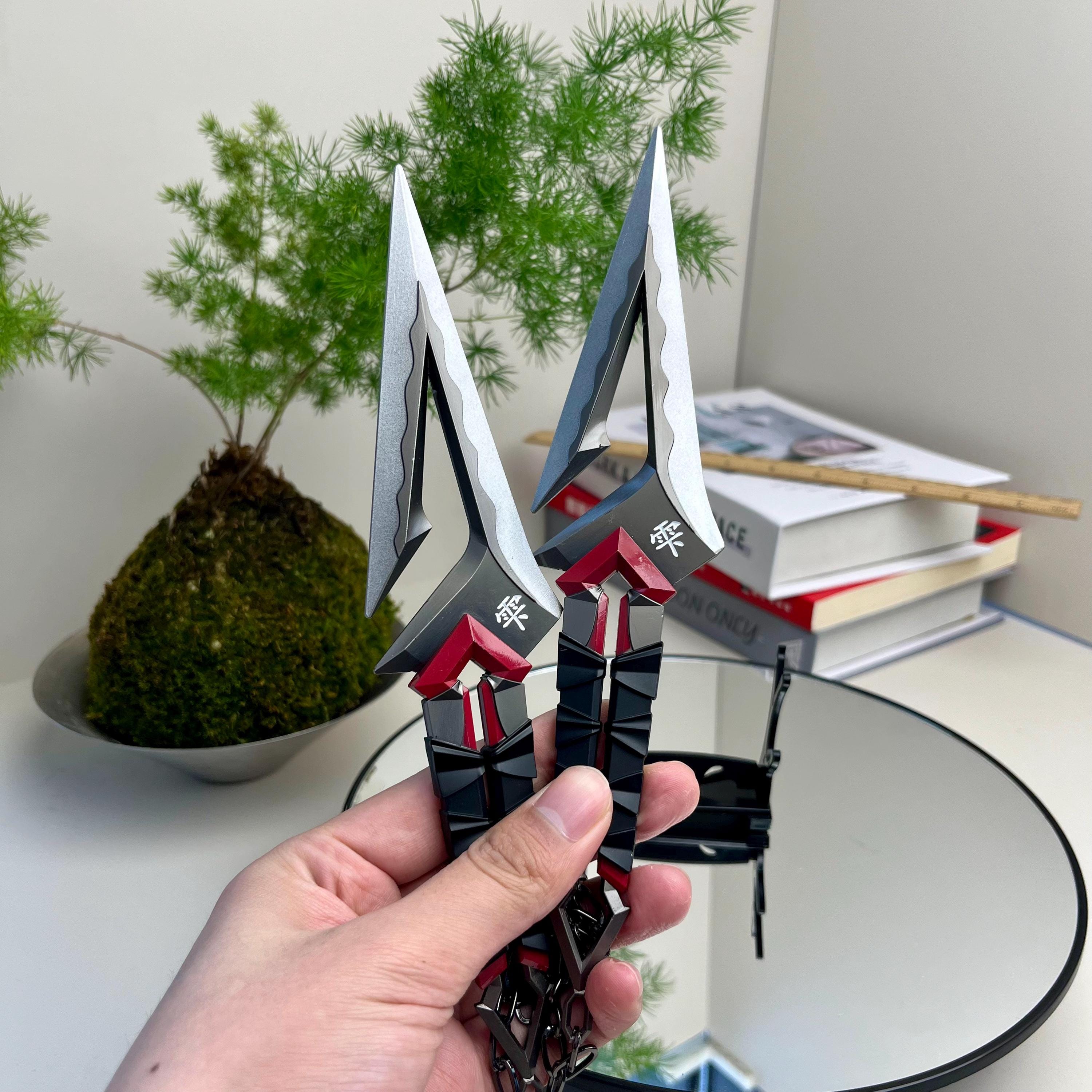 Valorant Kuronami No Yaiba Kunai – Metal Knife, Display Collectible