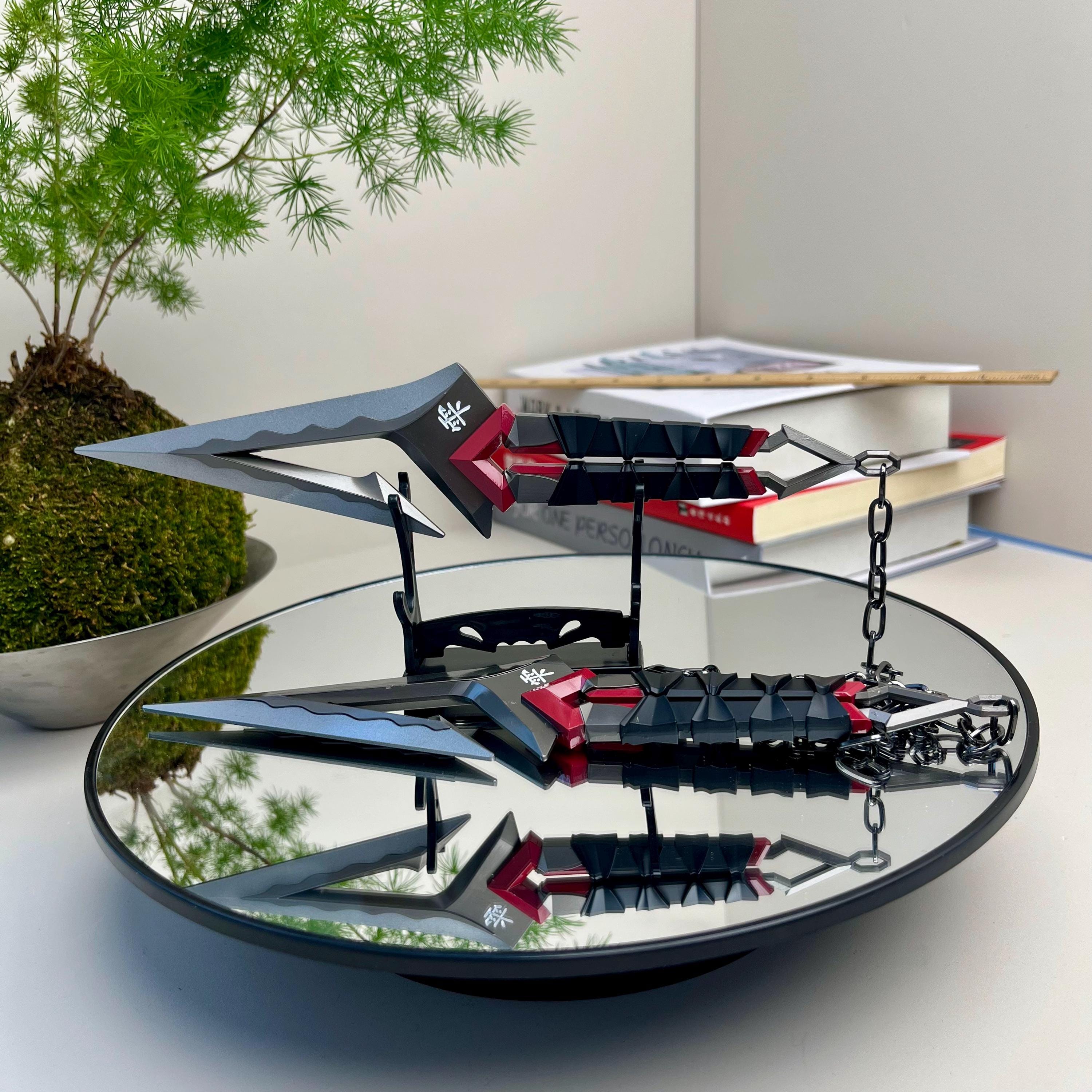 Valorant Kuronami No Yaiba Kunai – Metal Knife, Display Collectible