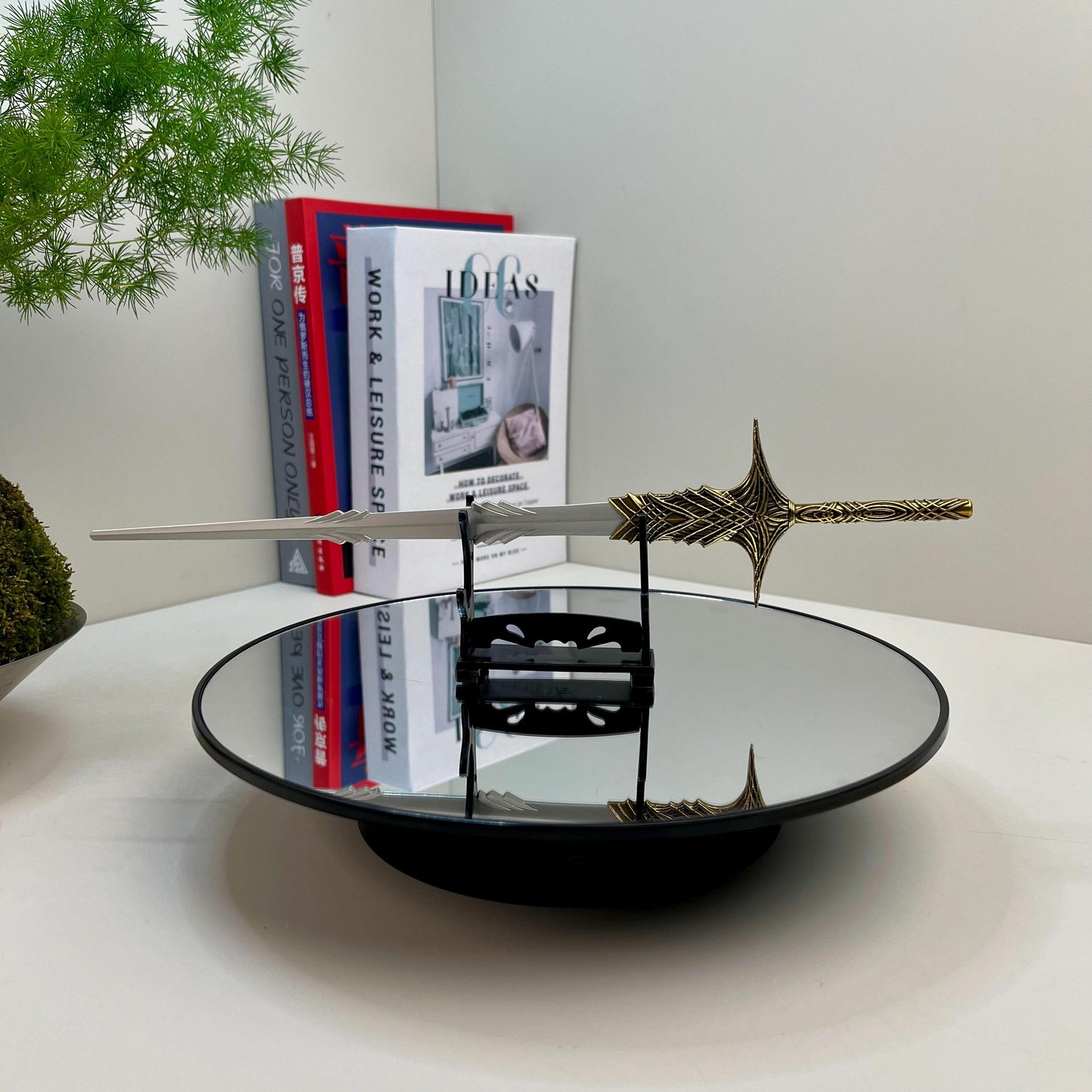 Eldenn Knife, Godrick the Grafted, Sword Shadow Of The Erdtree, Malikeths Black Blade, Metal Weapon Model, Weapon Replica, Boys Toys Gifts