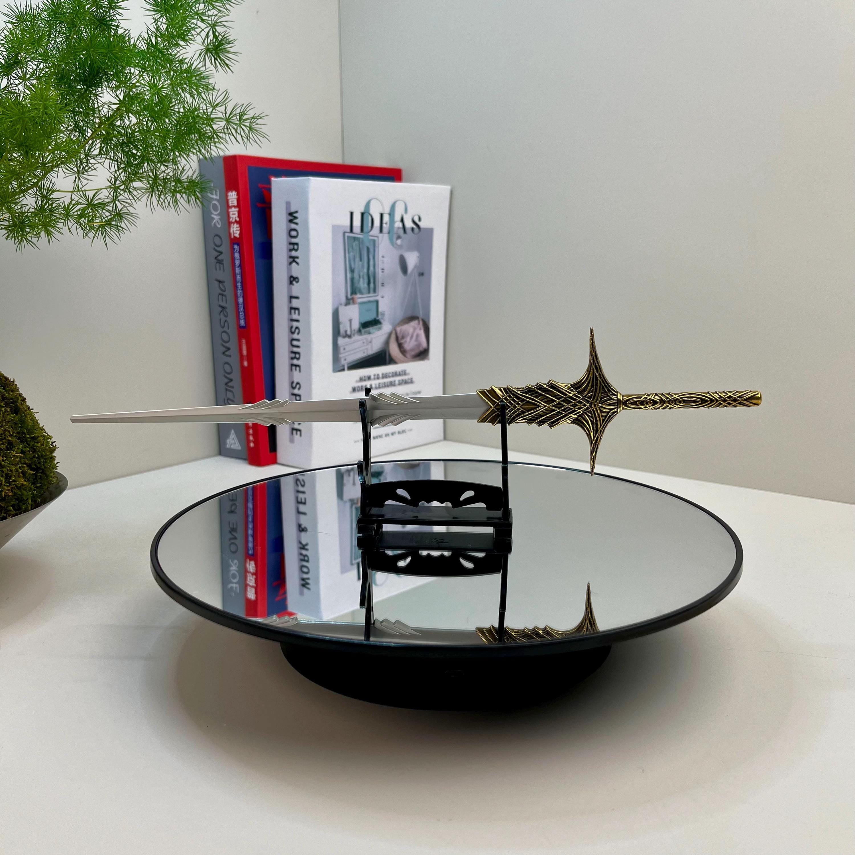 Elden Dagger – Black Blade of Godric & Maricius, Elden Tree Shadow Sword, Metal Collectible